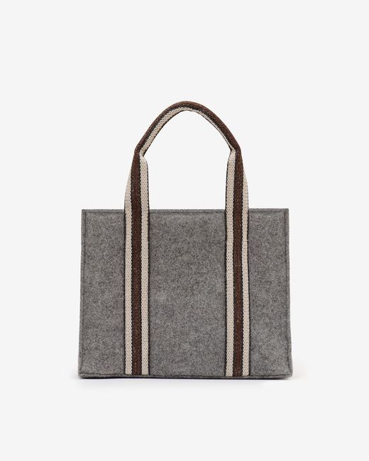 Isabel Marant Gray Aruba E/W Handheld Bag