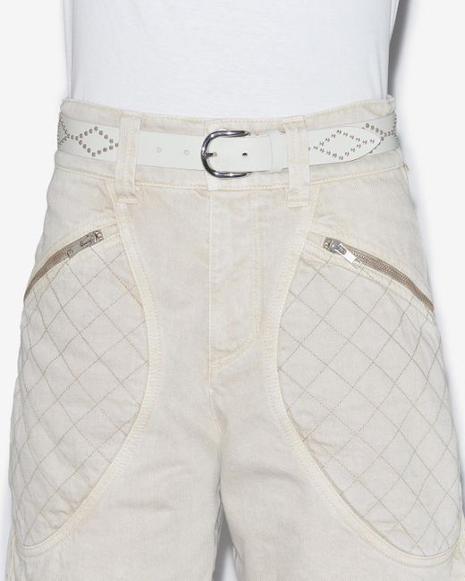 Isabel Marant White Liliana Belt