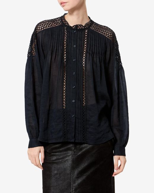 Isabel Marant Black Polda Top