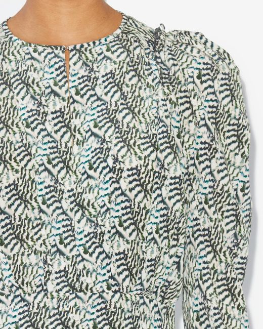 Isabel Marant Blue Zarga Top