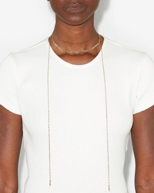 Isabel Marant White Be Free Scarf
