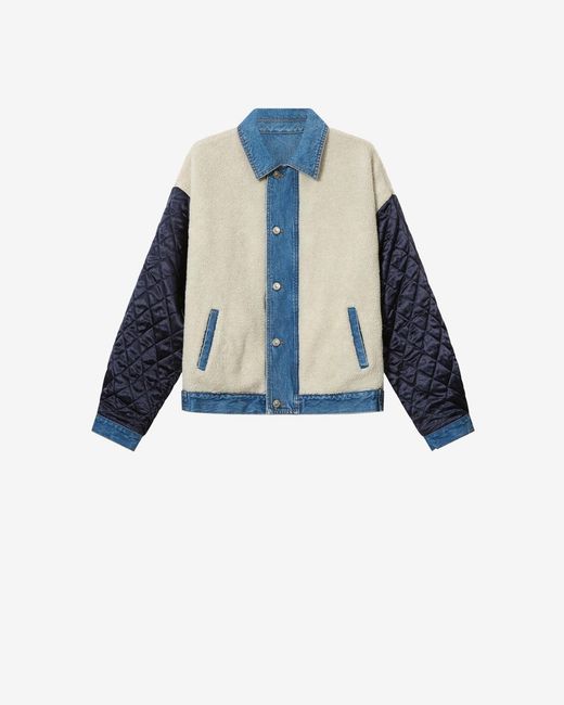 Isabel Marant Blue Johan Denim Jacket for men