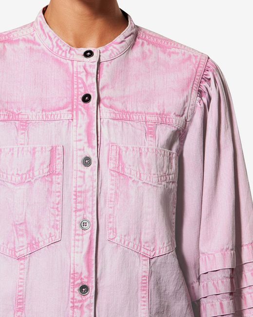 Isabel Marant Pink Mileda Shirt