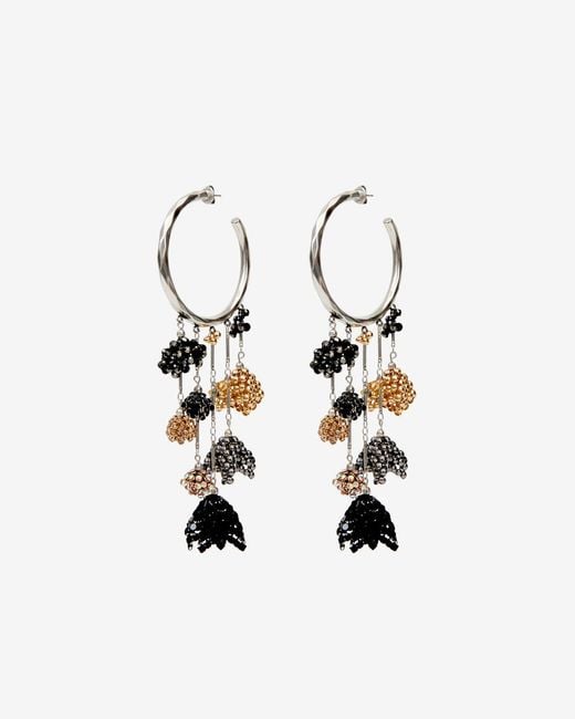 Isabel Marant Black Catalina Earrings