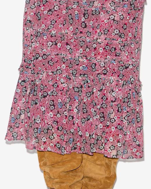 Isabel Marant Pink Diya Skirt