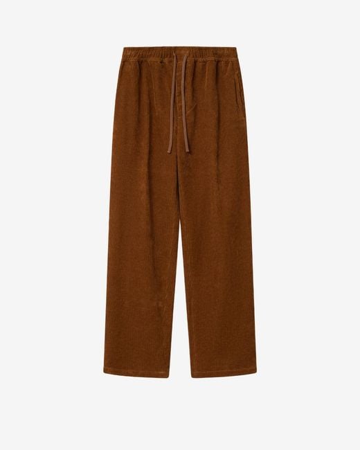 Isabel Marant Brown Arlen Pants for men