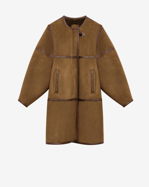 Isabel Marant Natural Adael Coat