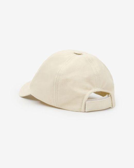 Isabel Marant White Tyron Logo Cap