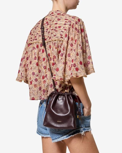 Isabel Marant Purple Silven Mini Bag