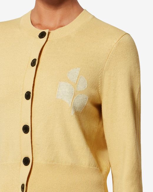 Isabel Marant White Newton Cardigan