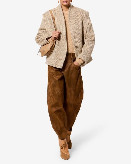 Isabel Marant White Drogo Jacket