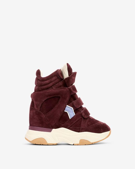Isabel Marant Red Balskee Sneakers