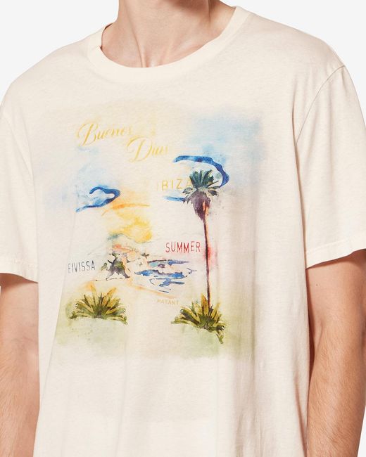 Isabel Marant White Honore T-Shirt for men