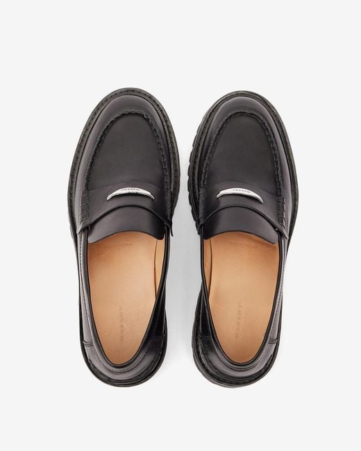 Isabel Marant Black Frezzah Loafers for men