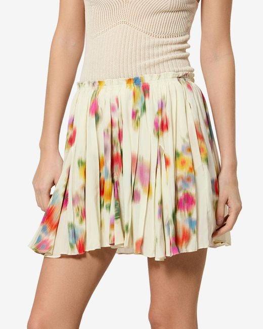 Isabel Marant White Livy Skirt