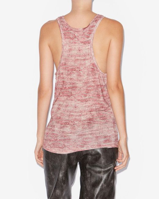 Isabel Marant Pink Thea Tank Top