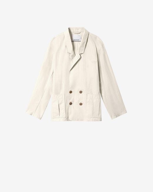 Isabel Marant Natural Yhann Jacket for men