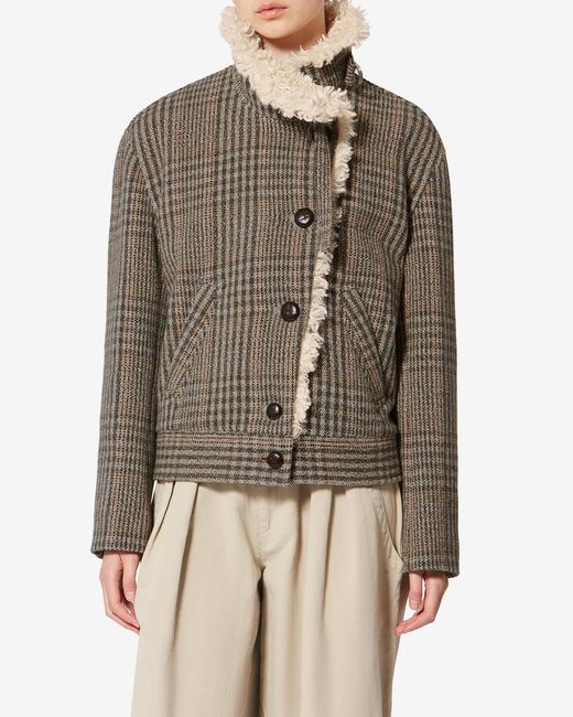 Isabel Marant Natural Fadia Coat