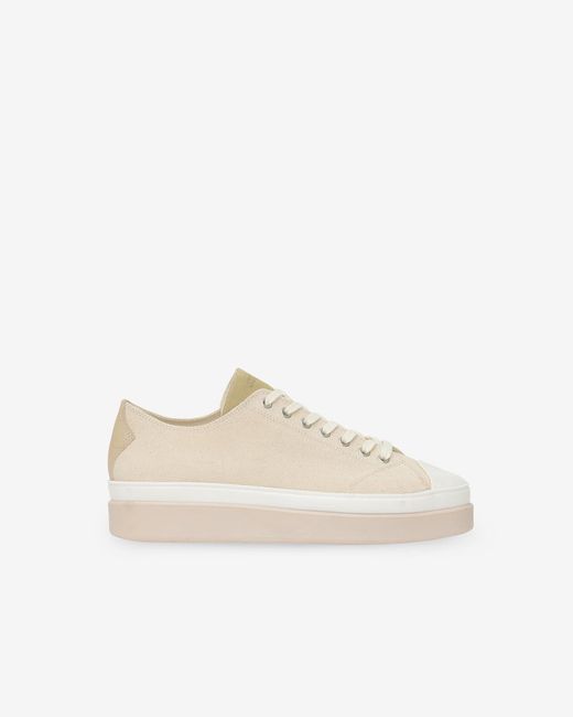 Isabel Marant White Austen Low Sneakers