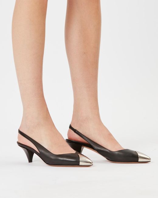 Isabel Marant White Elina Pumps