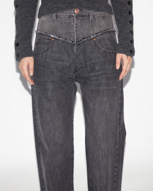 Isabel Marant Gray Noemie Pants