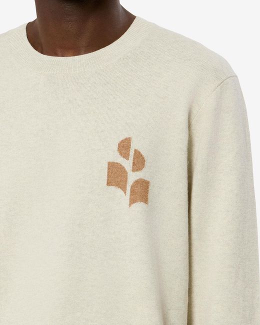 Isabel Marant White Antea Pullover for men