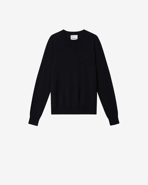 Isabel Marant Black Basile Merinos Wool Sweater for men