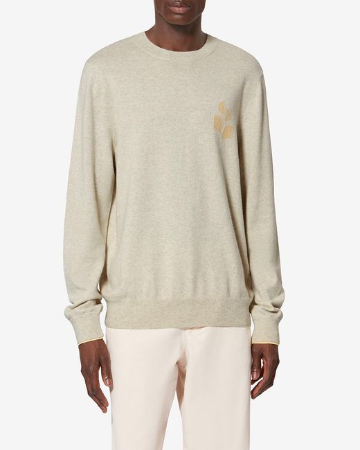 Isabel Marant White Antea Sweater for men