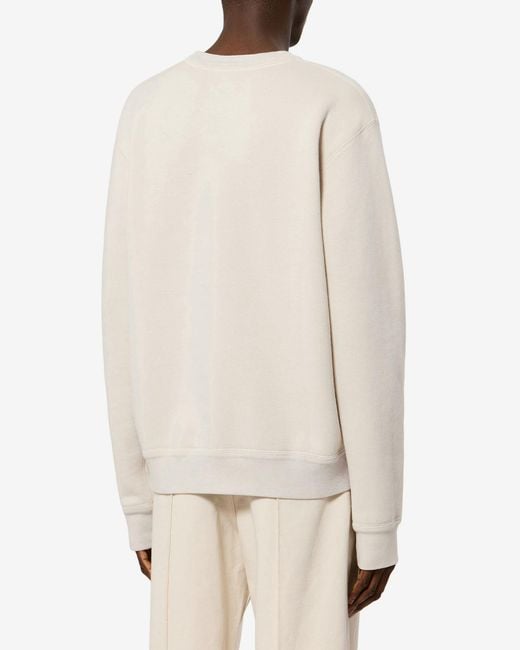 Isabel Marant White Mikoy Sweatshirt for men