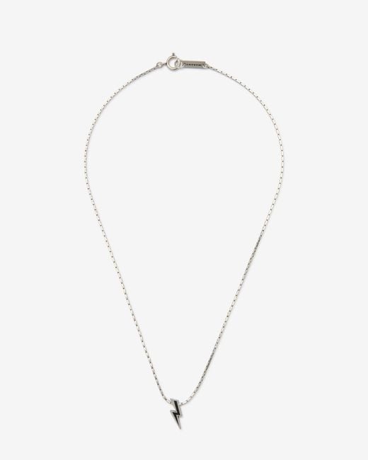Isabel Marant Black Flash Necklace for men