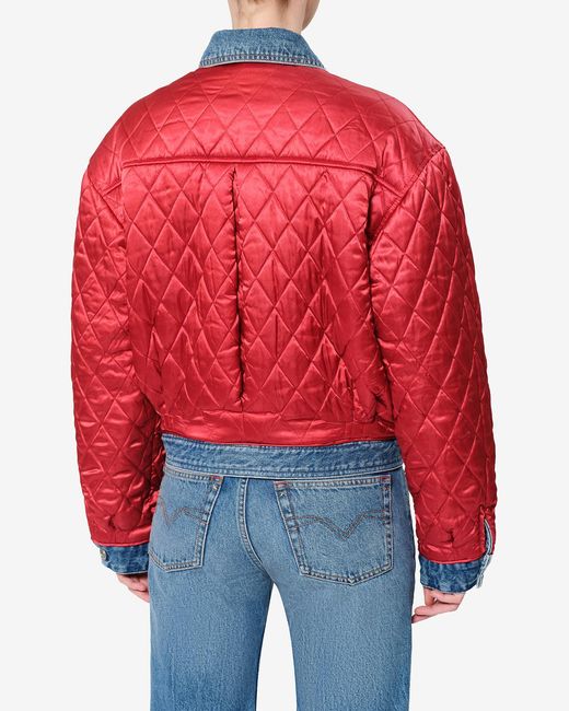 Isabel Marant Red Devyna Jacket