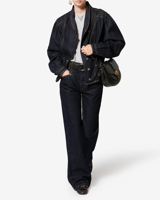 Isabel Marant Blue Belvia Pants