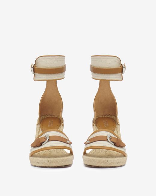 Isabel Marant Metallic Oliha Espadrilles