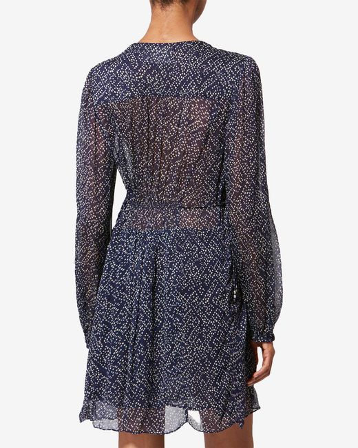Isabel Marant Blue Loriena Dress