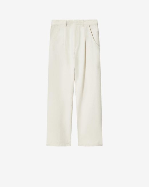 Isabel Marant White Lenadia Pants
