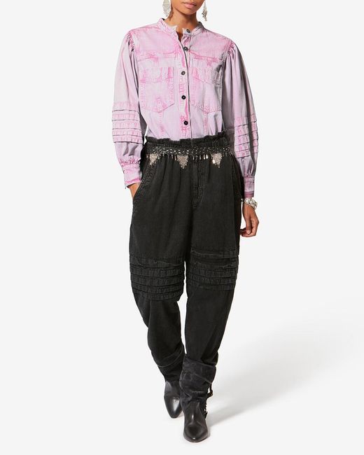 Isabel Marant Pink Mileda Shirt
