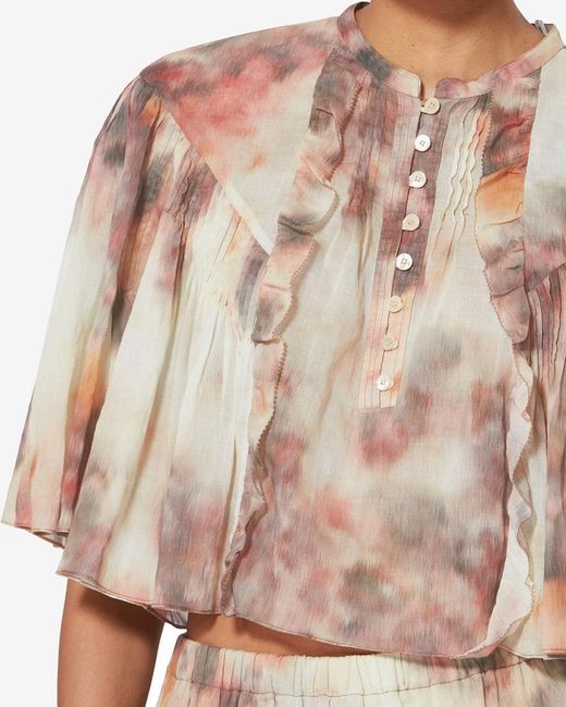 Isabel Marant White Veelia Top