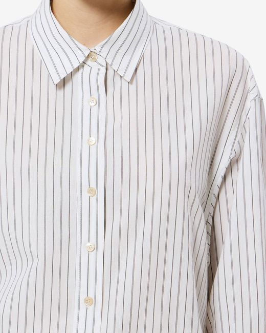 Isabel Marant White Aurora Shirt