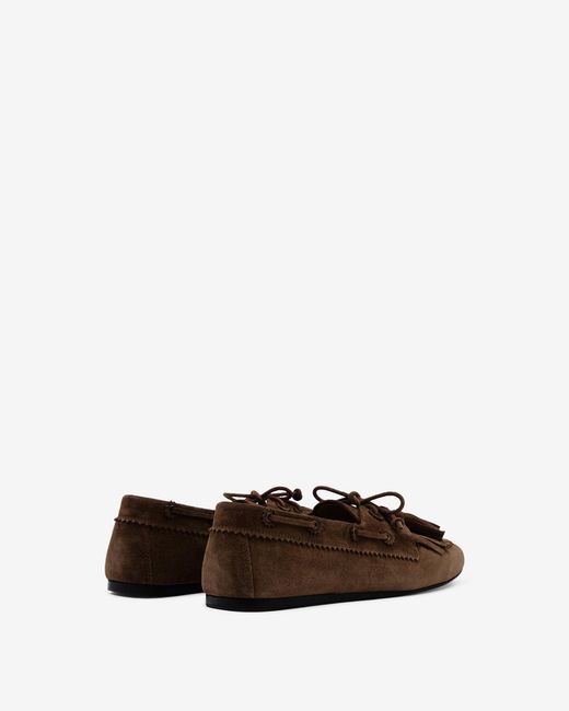 Isabel Marant Brown Fersi Loafers