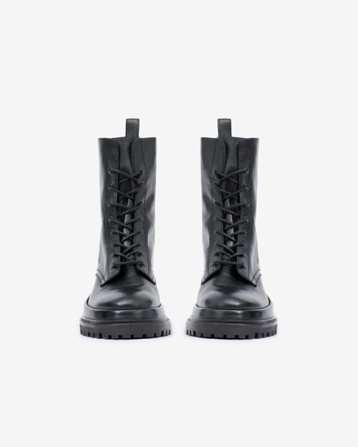 Isabel Marant Black Ghiso Low Boots