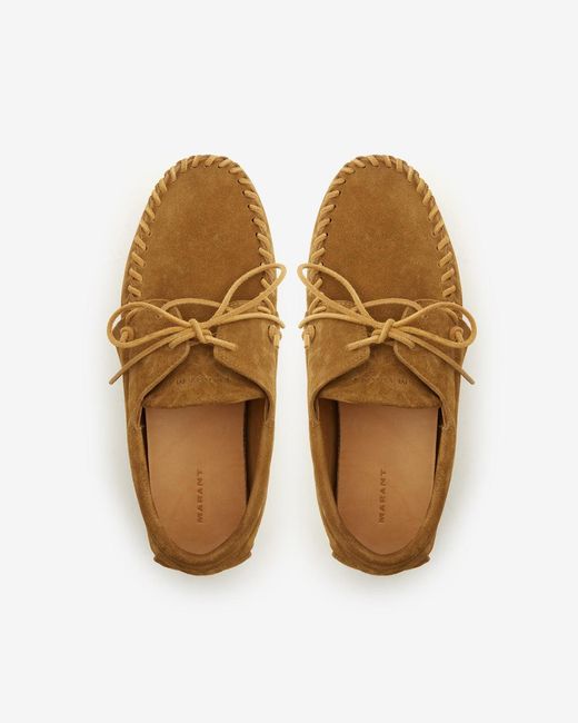 Isabel Marant Natural Fylan Loafers for men