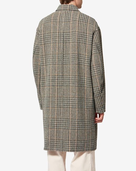 Isabel Marant Gray Franco Coat for men