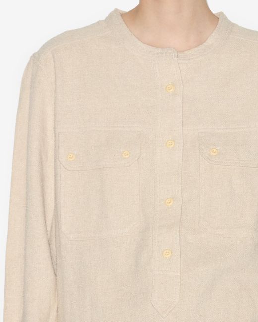 Isabel Marant Natural Tecoyo Top
