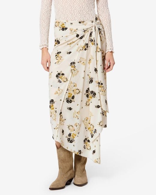 Isabel Marant White Faniry Skirt