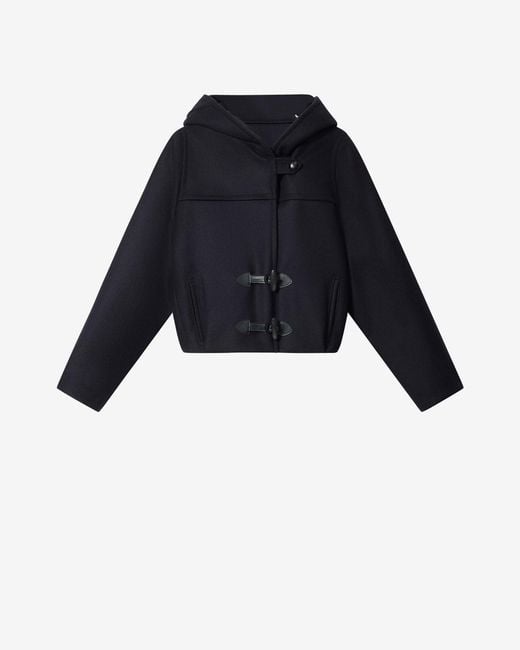 Isabel Marant Blue Trixie Coat