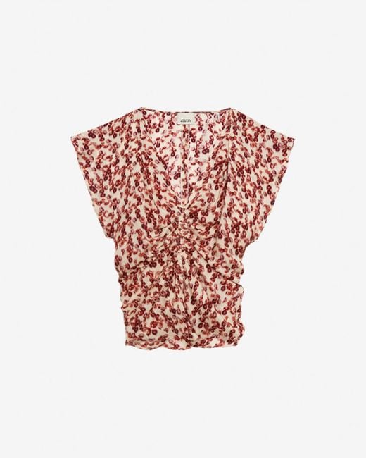 Isabel Marant White Top Lonea