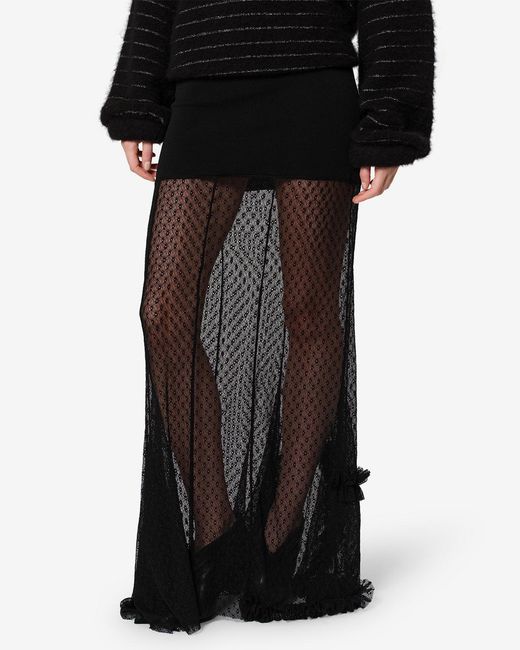 Isabel Marant Black Ioana Skirt