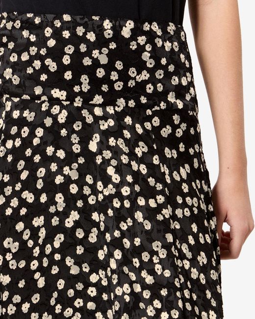 Isabel Marant Black Hilza Skirt