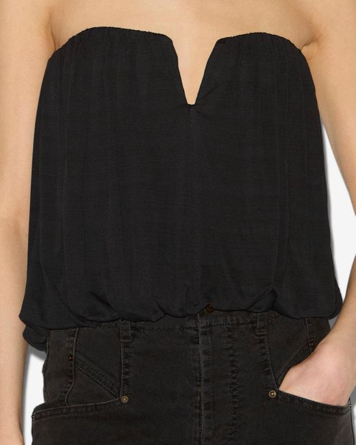 Bustino Amalia di Isabel Marant in Black