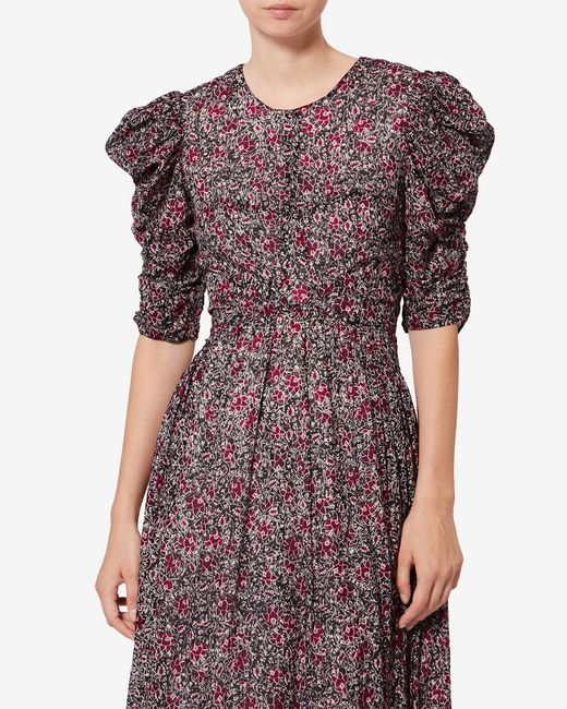 Isabel Marant Purple Sichellia Dress